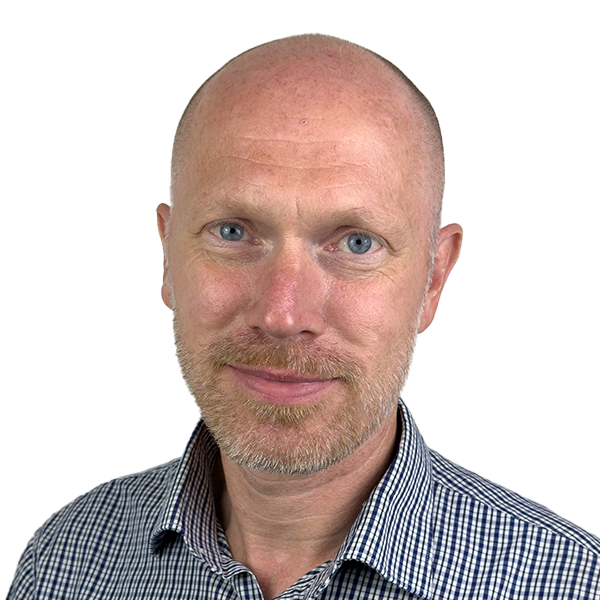 Porträtt på Joakim Hagsten, ledamot ESEMs styrelse.