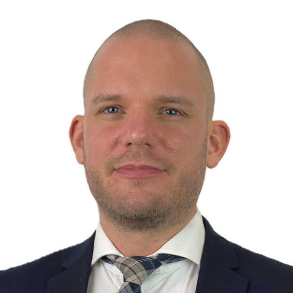 Porträtt på Tobias Gustafsson, ledamot ESEMs styrelse.